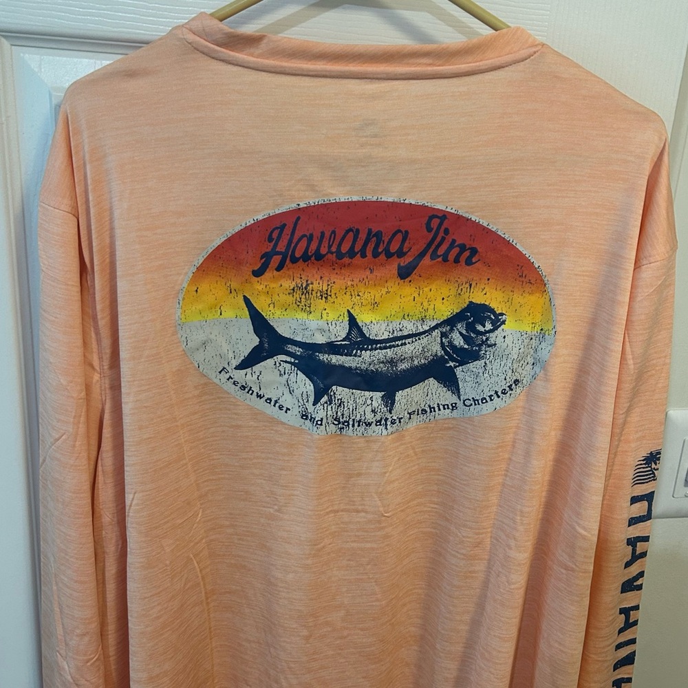 NWT Havana Jim Men’s Long Sleeve UPF Shirt. NEVER WORN - Picture 5 of 7